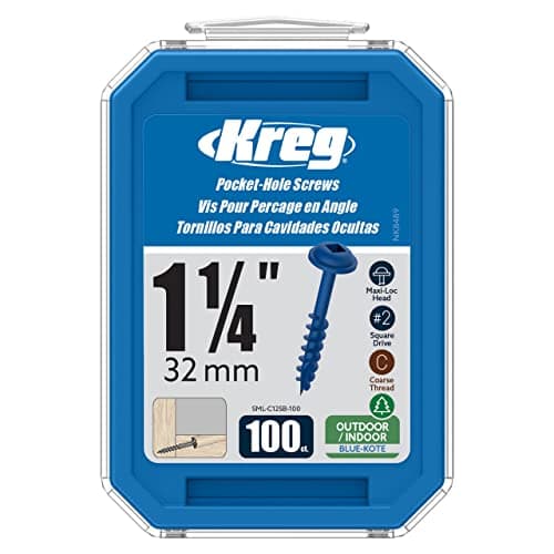 Kreg Blue-Kote Pocket Hole Screws