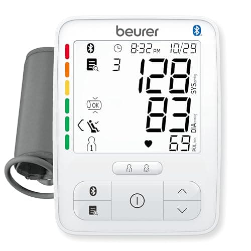 Cuff Bluetooth And | New Beurer Bm67 Upper Arm Blood Pressure Monitor