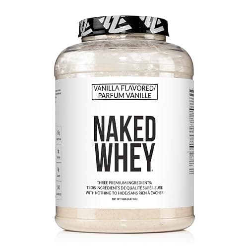 NAKED Vanilla Whey Protein Powder - A…