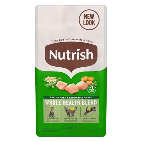 Rachael Ray Nutrish Super Premium Dry Cat Food with Real Meat & Brown ...