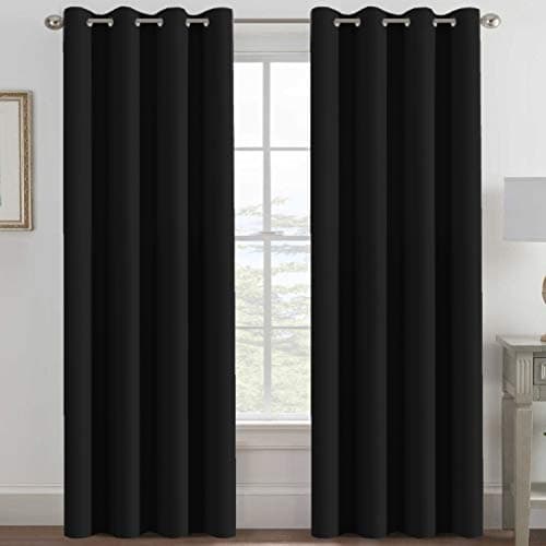 Blackout Curtains, Thermal Insulated Window Panels, Sun Protection Room ...