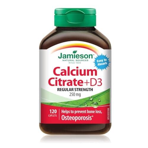 Jamieson calcium citrate + D3