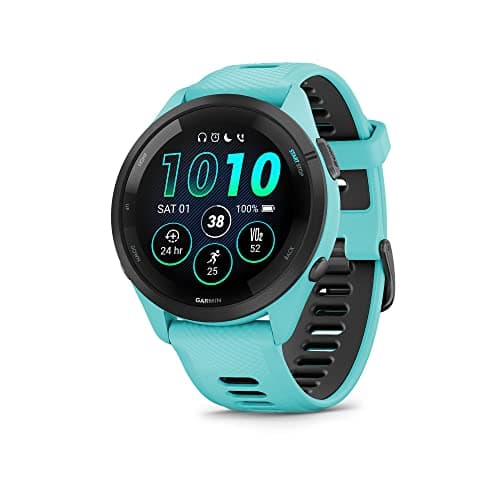 Forerunner 265 - GPS Marathon Smartwatch For Runner (Black ...