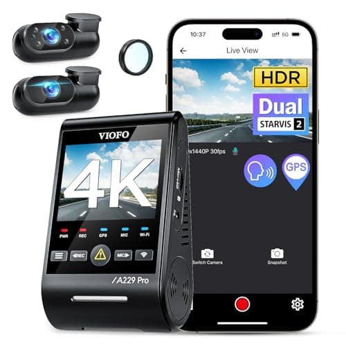 VIOFO A229 Pro 3 Channel 4K HDR …