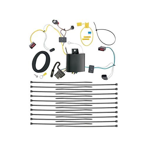 1 Set Vehicle-Side Trailer-Side 5-Pin Flat Wiring Harness 18 AWG Male ...