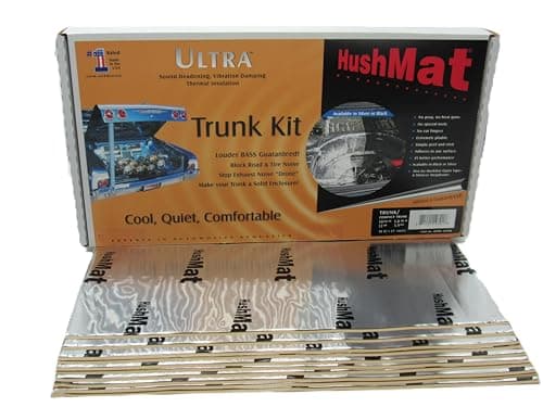HushMat Ultra Silver tapis d amortissement à face aluminisée