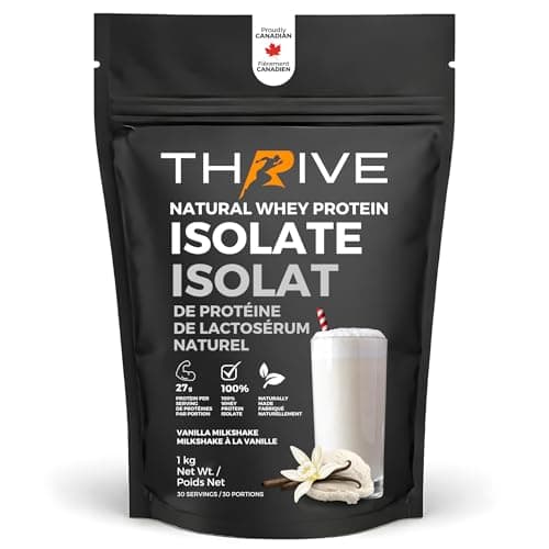 Momentous Grass Fed Whey Protein Isolate Powder, Vanilla | Thrive Market