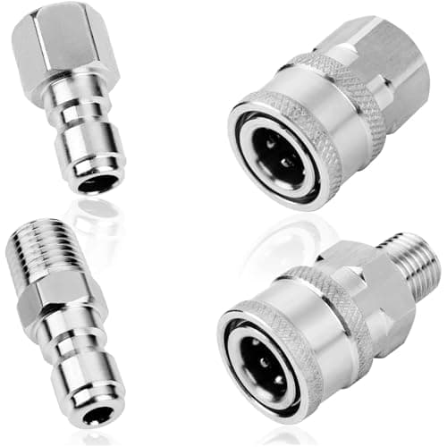 MTM Hydro Stainless Steel Quick Connect Coupler 1/4 inch Female NPT