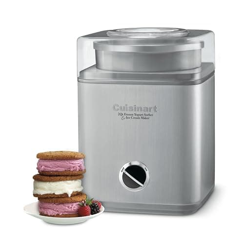 Cuisinart ICE-30BC Pure Indulgence 2-Quart Automatic Frozen Yogurt ...
