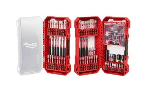 Milwaukee Shockwave Impact Duty Alloy Steel Screw Driver Bit Set