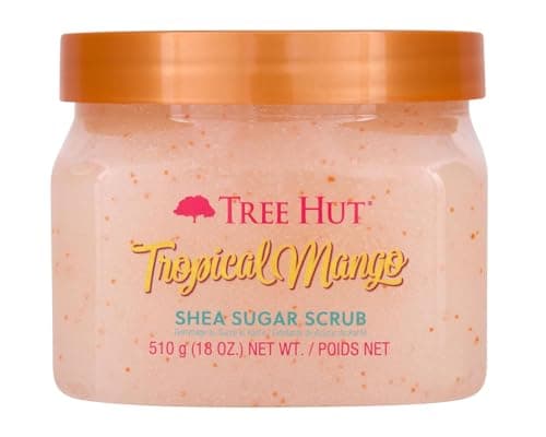 Tree Hut Shea Sugar Exfoliating Body Scrub Tropical Mango, 18 oz ...