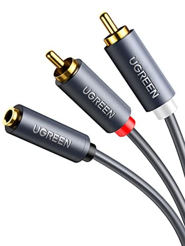 UGREEN 3.5mm to 2RCA Audio Auxiliary Stereo Y Splitter Cable