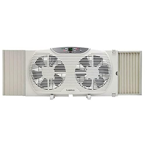 Lasko 2155A Electrically Reversible Twin Window Fan