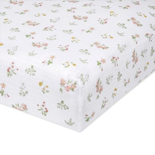 Briar Rose Muslin Crib Sheet | aden + anais
