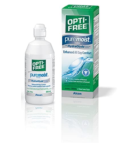 Opti-Free PureMoist Contact Lens Care Solution, 2 pk./14 fl. oz. with 2 ...