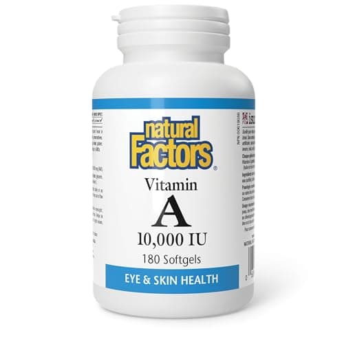 Natural Factors vitamine A 10 000 IU