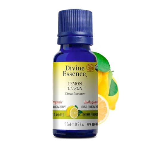 Divine Essence Organic Lemon Essential Oil