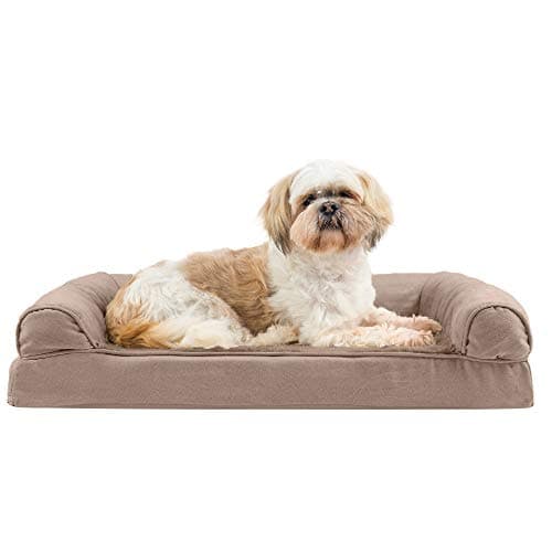 FurHaven Plush & Suede Orthopedic Sofa Dog Bed