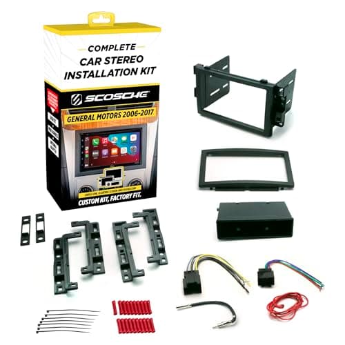 Scosche GM5201AB GM Double DIN Dash Kit