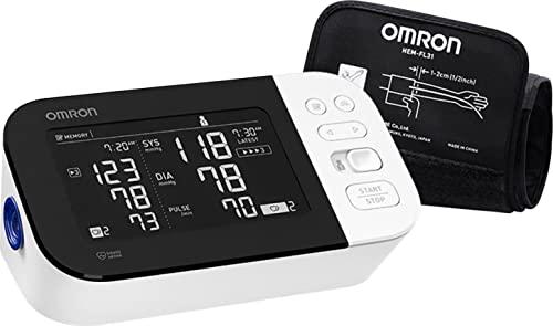 Omron 10 Series Wireless Upper Arm Blood Pressure Monitor with Two User ...