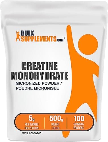 BulkSupplements.com Creatine Monohydrate Powder