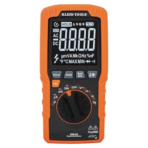 Digital Multimeter, Auto-Ranging, 600V - MM400 | Klein Tools - For ...