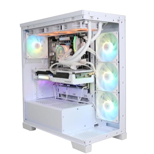 AZZA Canaan Gaming Desktop PC, AMD Ryzen 9 9900X3D, AMD Radeon RX 9070 ...