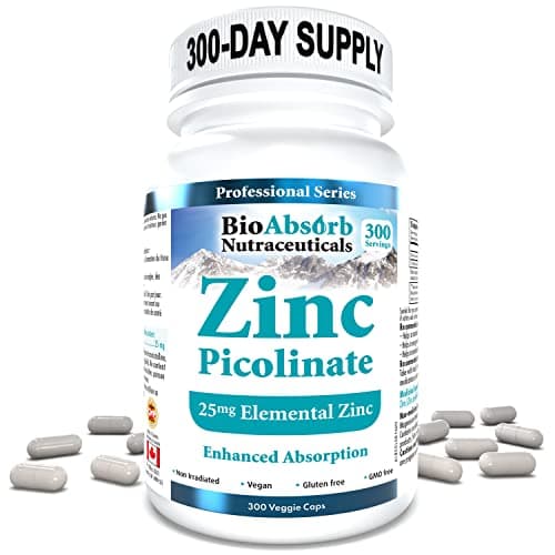 Zinc Picolinate 30 mg 100 Caps by Metabolic Maintenance - Clinical ...