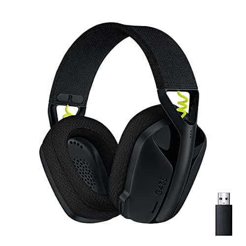 Logitech G435 LIGHTSPEED Wireless Bluetooth Gaming Headset - Black ...