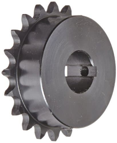 Tsubaki 50B9FL Finished Bore Sprocket, Single Strand, Hardened Teeth ...