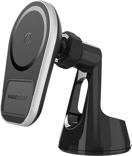 Scosche MPQ5CUP2 MagicMount Pro Charge5 MagSafe Magnetic 15W Wireless ...