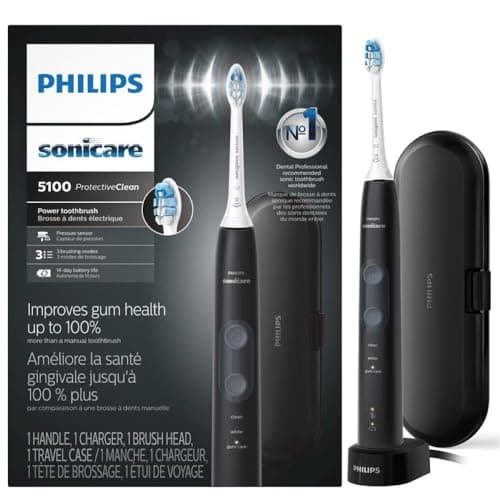 Philips Sonicare ProtectiveClean 5100 Electric Toothbrush HX6857/28 ...