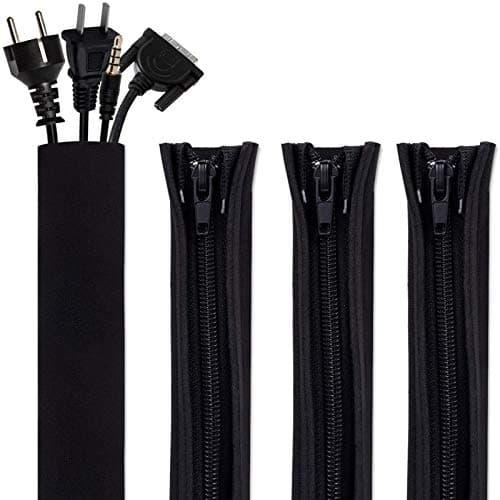 Amazon.com: Bestfy Cord Organizer System Cable Management Sleeve ...