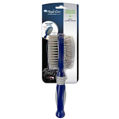 Four Paws Magic Coat Dog Combo Brush, Large - Walmart.com