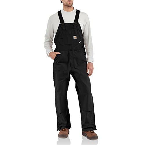 Carhartt salopette à bavette ignifuge en toile duck