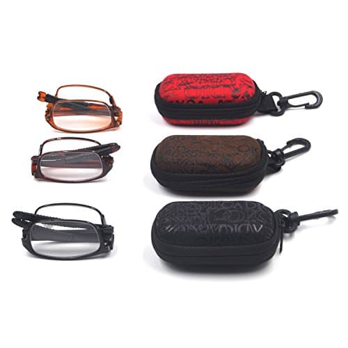 Folding Readers Compact Reading Glasses with Case – Wise Living NZ
