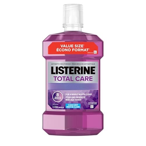 Listerine Total Care Antibacterial Mouthwash 500ml | Woolworths