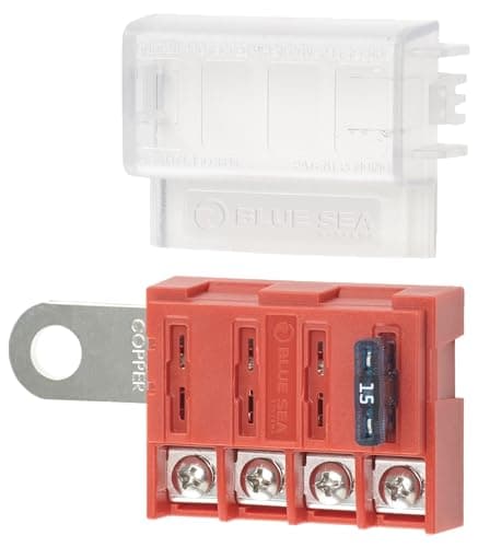 Blue Sea Systems ST Blade Battery Terminal Mount Fuse Block