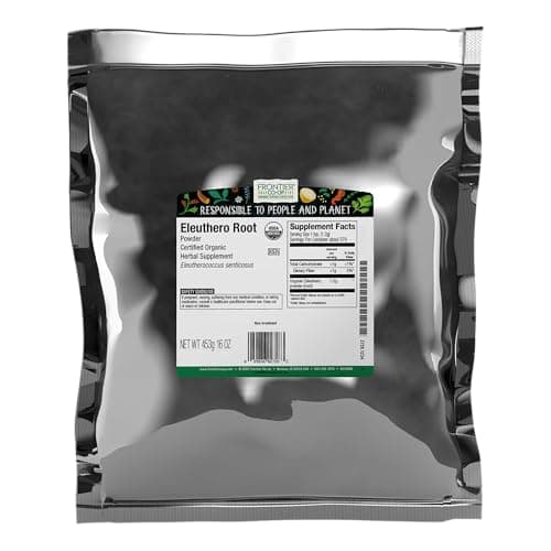 Eleuthero Organic root powder Eleutherococcus (You Ji Wu Jia Fen) 8 oz ...