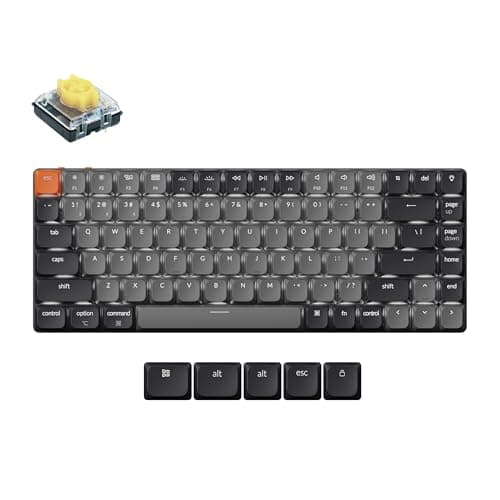Amazon.com: Keychron K3 Version 2, 84 Keys Ultra-Slim Wireless ...