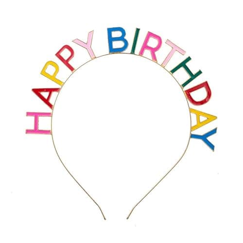 Creative Converting Birthday Cheer Rainbow Headband