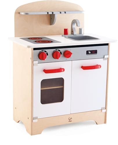 White Gourmet Kitchen - Hape Play Kitchens | Maisonette