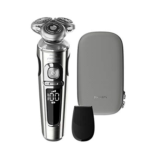 Philips Norelco S9000 Prestige Wet/Dry Shaver with Trimmer, Case ...