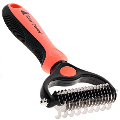 HOP Home of Paws 2 Sided Undercoat Dematting Rake for Cats & Dogs Pet ...