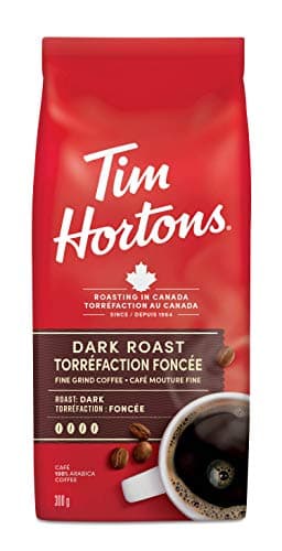 Tim Hortons Dark Roast Ground Coffee, 12 oz - Walmart.com - Walmart.com