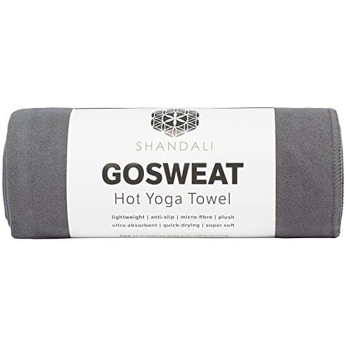 Shandali Gosweat Hot Yoga Towel in Teal - Super Absorbent, 100% ...