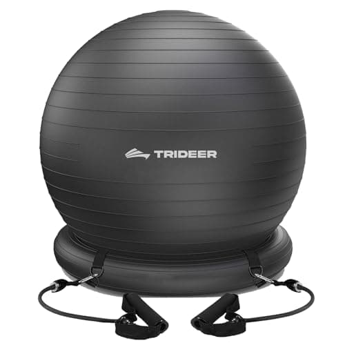 Trideer Ball Chair with Base and Resistance Bands - Best Picks & Reviews by InceptionAI