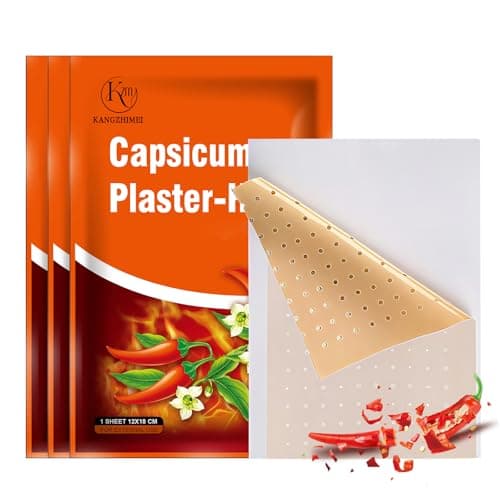 4x Capsaicin Heat Patches Topical Analgesic Medicated Back Arthritis ...
