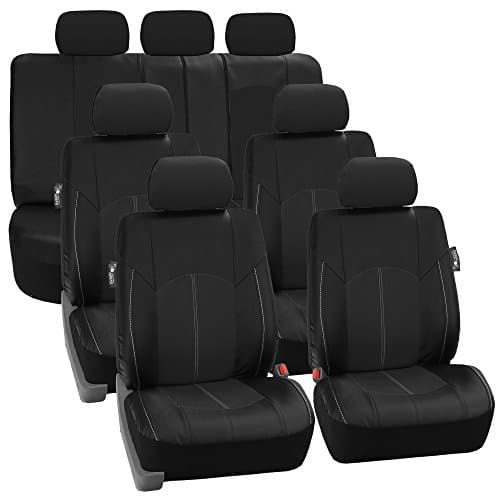 FH Group Ultra Comfort Leatherette Seat Covers