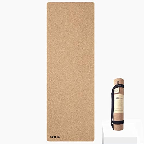 Tapis de yoga Halfmoon en liège